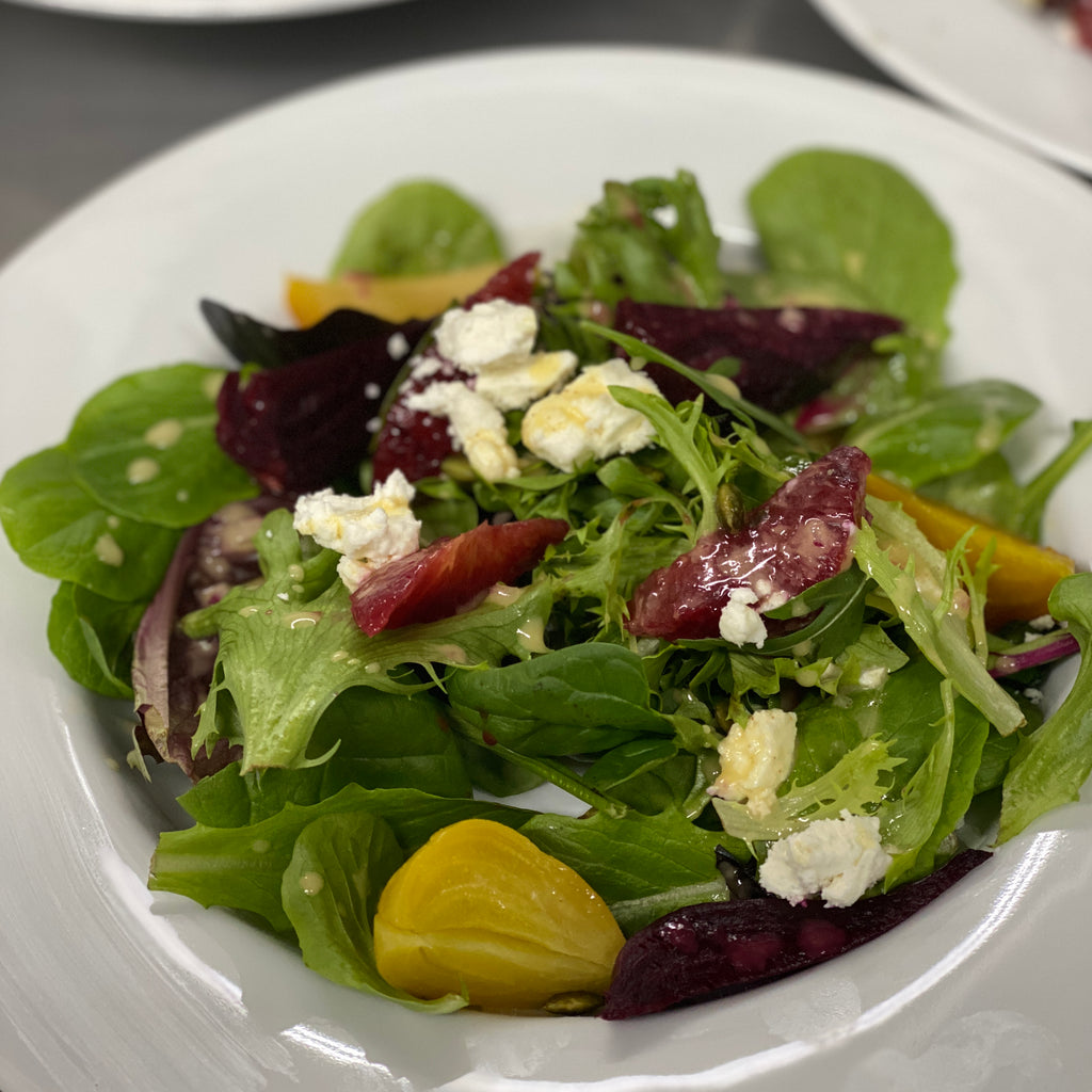 Recipe: Spring Salad with blood orange vinaigrette