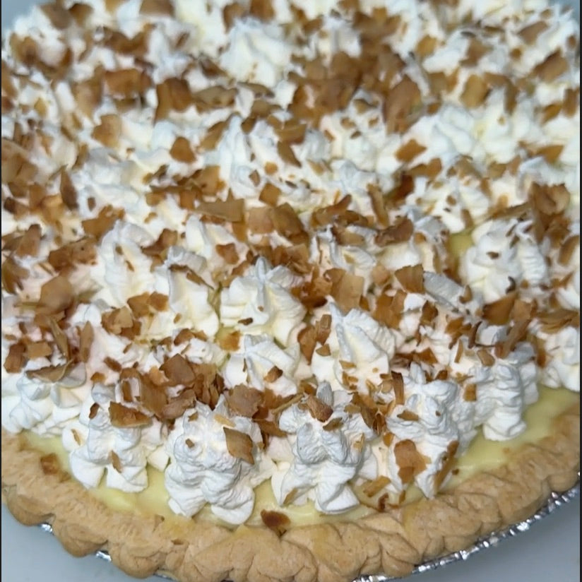 Coconut Cream Pie x Dulce de Leche Plantains